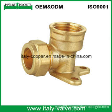 OEM&ODM Quality Brass Forged Compression Wall Pallet Elbow (AV70026)